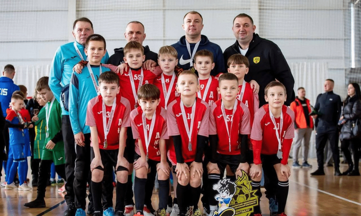 Команда Костопільської ДЮСШ — чемпіони Рівненської області з футзалу