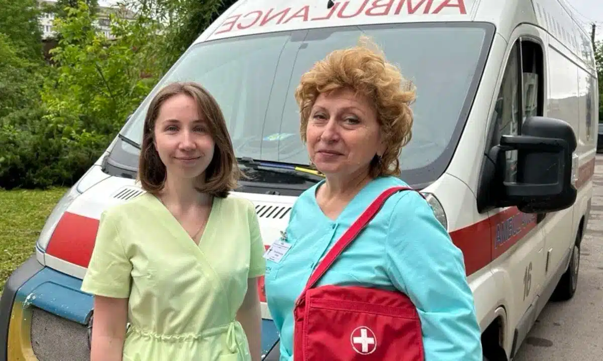 Лікарі бригади паліативної допомоги.