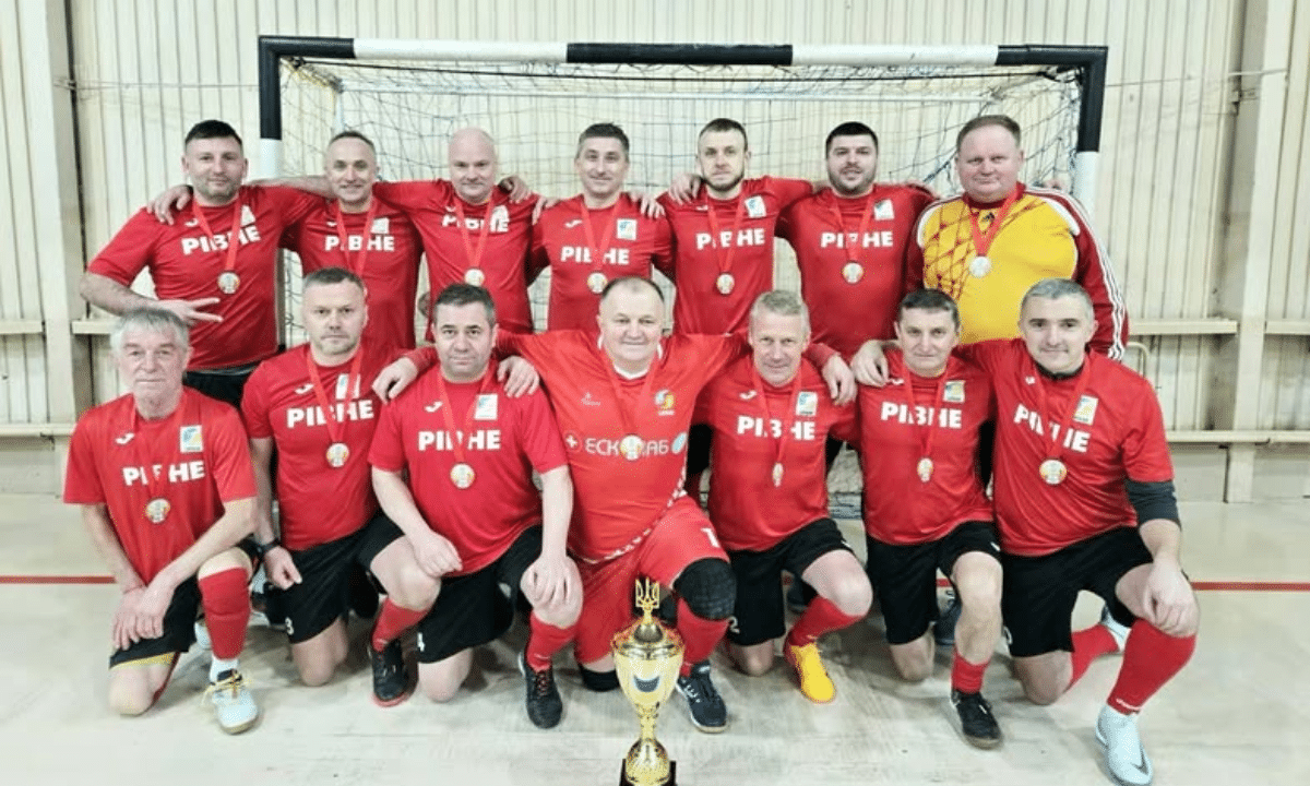 Команда медиків з Рівненщини — переможці чемпіонату України з футзалу