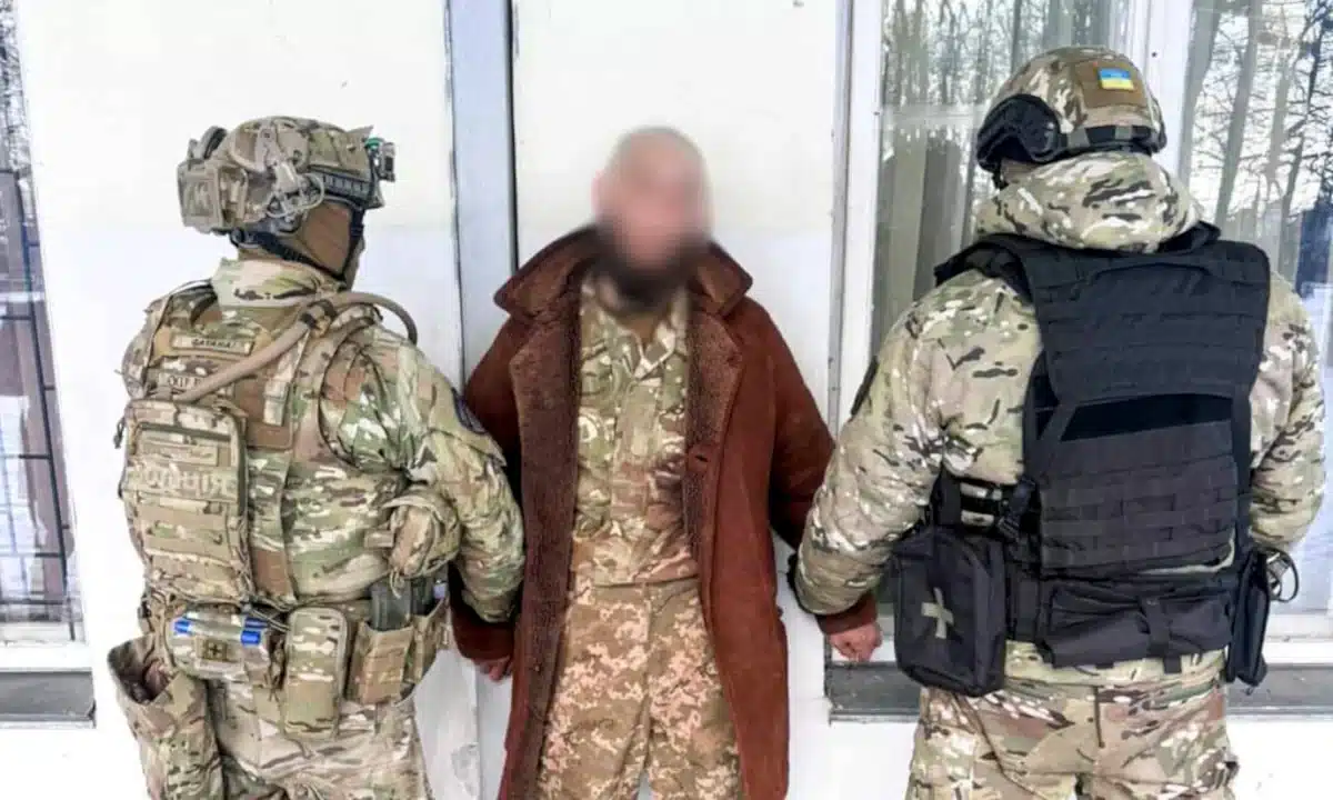 Затримання нападника.