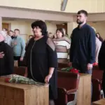 Присутні на церемонії передачі нагород у Рівненській РДА.