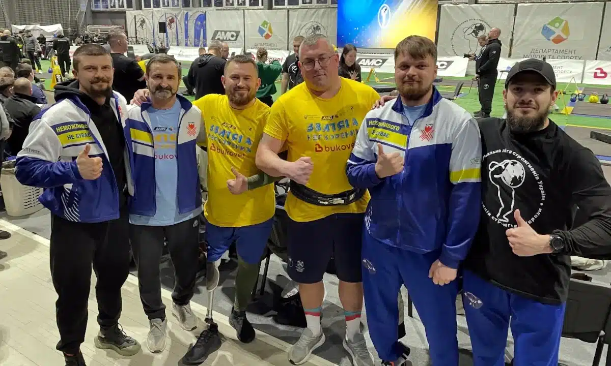 Рівненські ветерани на змагання у Києві.