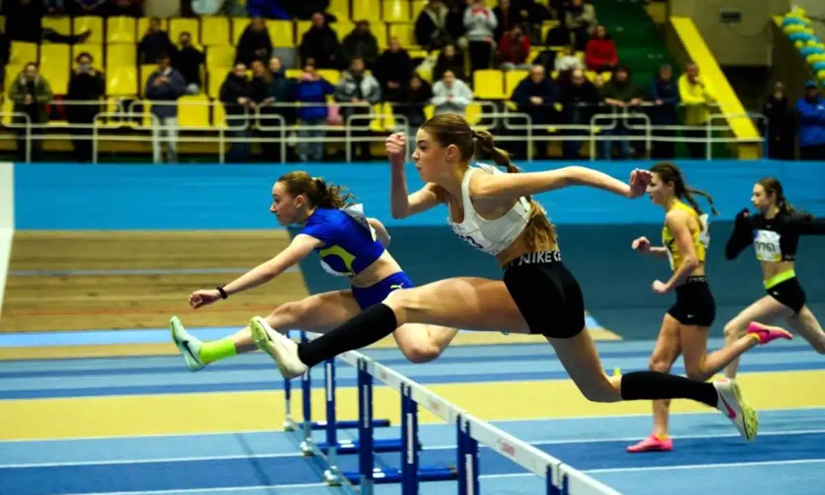 Змагання з легкої атлетики під час чемпіонату України.