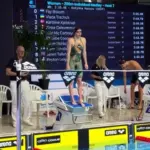 Влада Ткачук перед запливом.