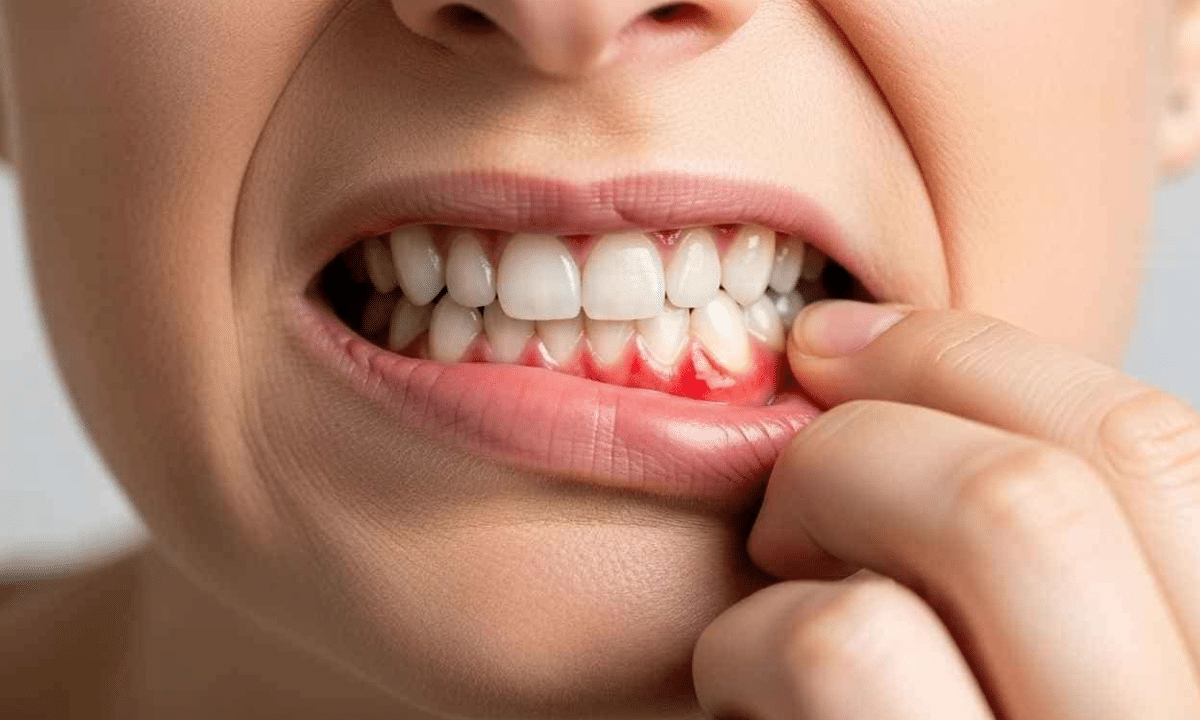 Біль у яснах.