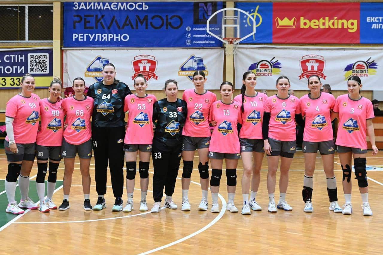 Рівненські гандболістки здобули дві перемоги над «Проскуровом»