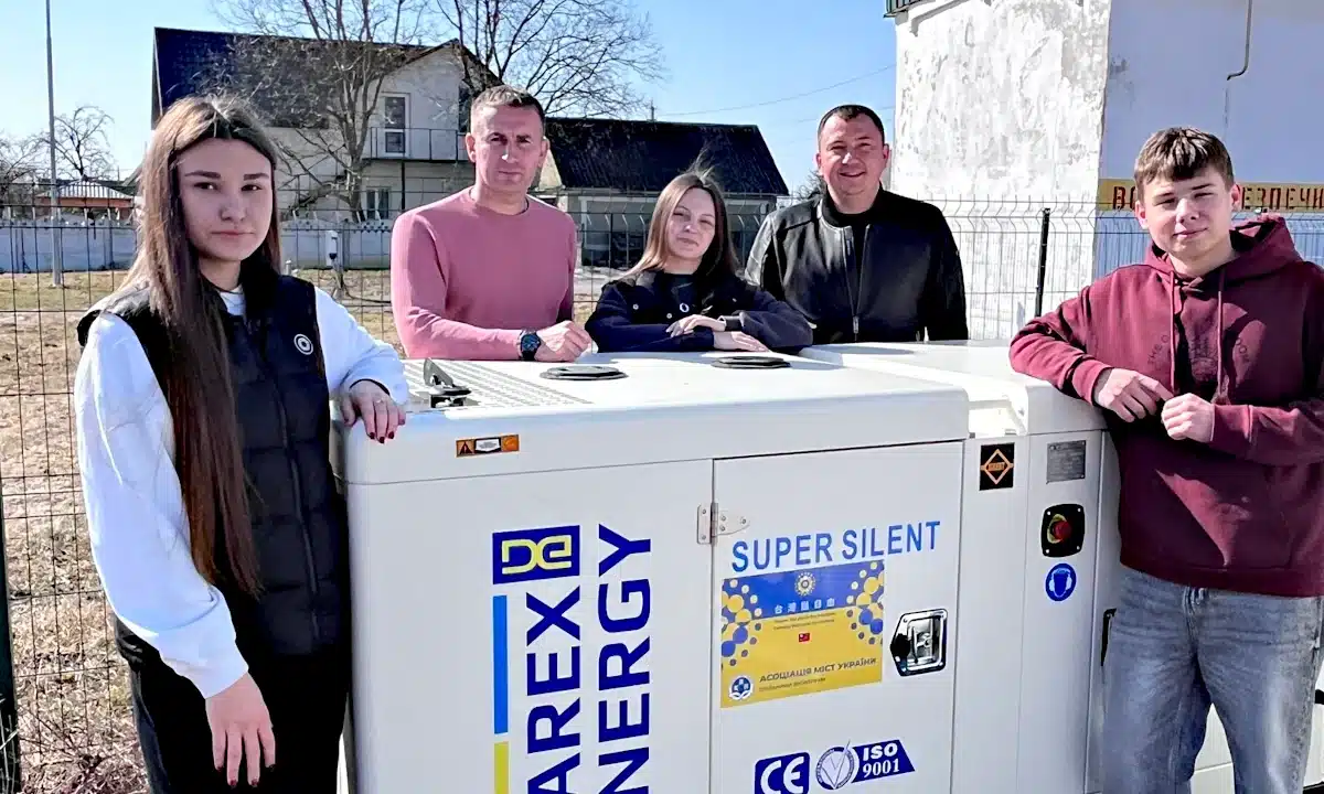 Генератор для Корнинської громади.