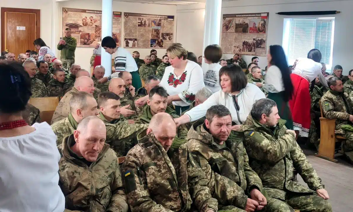 У Дубенському районі для військових провели концерт підтримки Під час концерту.