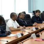 На Рівненській АЕС працюватиме нова місія МАГАТЕ Представники місії МАГАТЕ.