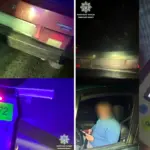 Два авто, водій, і алкотестери.