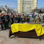 Похорон Юрія Мельника.