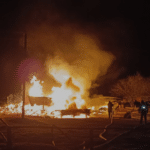 Чоловік кинувся рятувати худобу і отримав опіки під час пожежі Пожежа господарської будівлі.