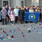 Вшанування жертв трагедії Маріупольського драмтеатру.
