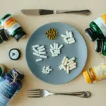 Вітаміни на тарілці.