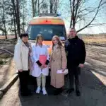 Авто швидкої допомоги для Висоцької громади.