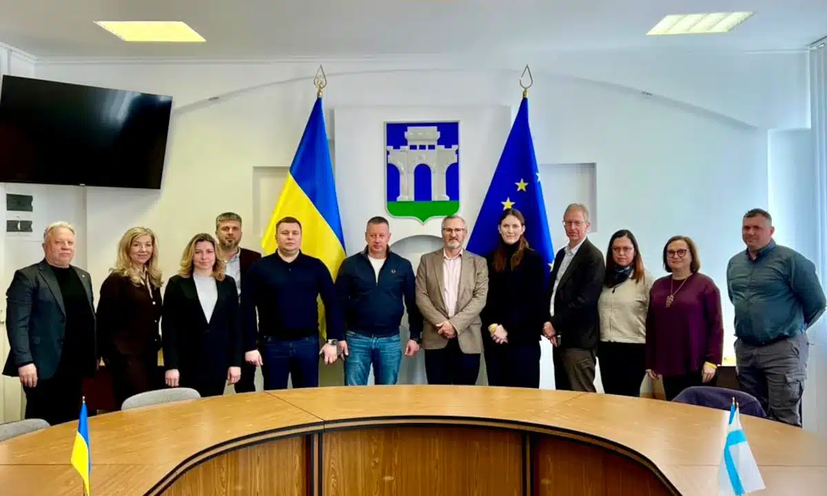 Делегація НЕФКО у Рівненській міській раді.