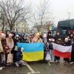 Діти перед виїздом на відпочинок до Польщі.