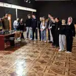 Дрони, тактика і медицина: у Рівному провели військово-патріотичний конкурс для школярів Учні на конкурсі.