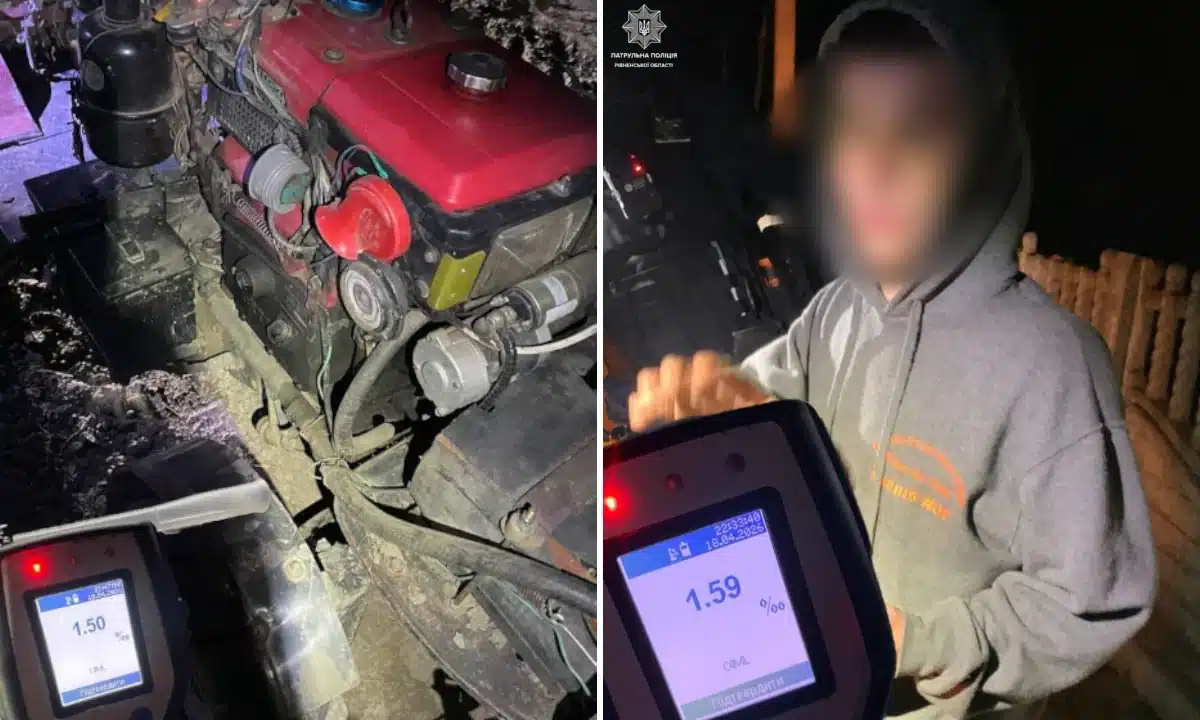 За кермом напідпитку: на Рівненщині зафіксували три випадки нетверезого водіння