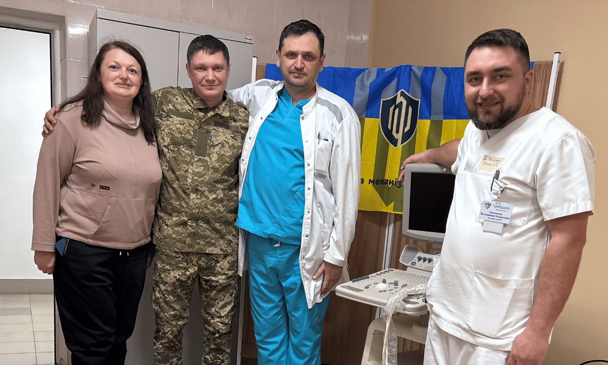 Нове УЗД обладнання для дитячої лікарні.