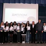 Вручення відзнак учасникам олімпіади.