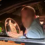 Водій, у якого виявили підроблене посвідчення.