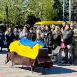 Похорон Андрія Головченка.
