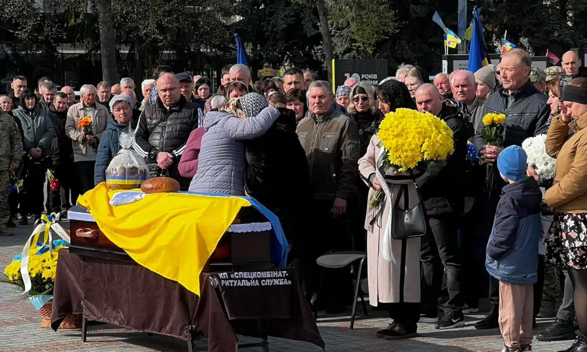 Похорон Володимира Стацюка.