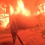 Пожежа в господарській будівлі.