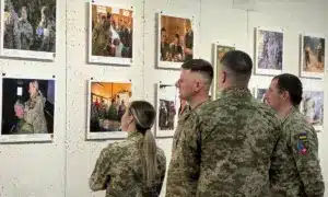 VR-технології та доповнена реальність: у Рівному відкрилася унікальна виставка про військових психологів