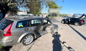 На одній із вулиць Рівного сталася ДТП через помилку під час повороту