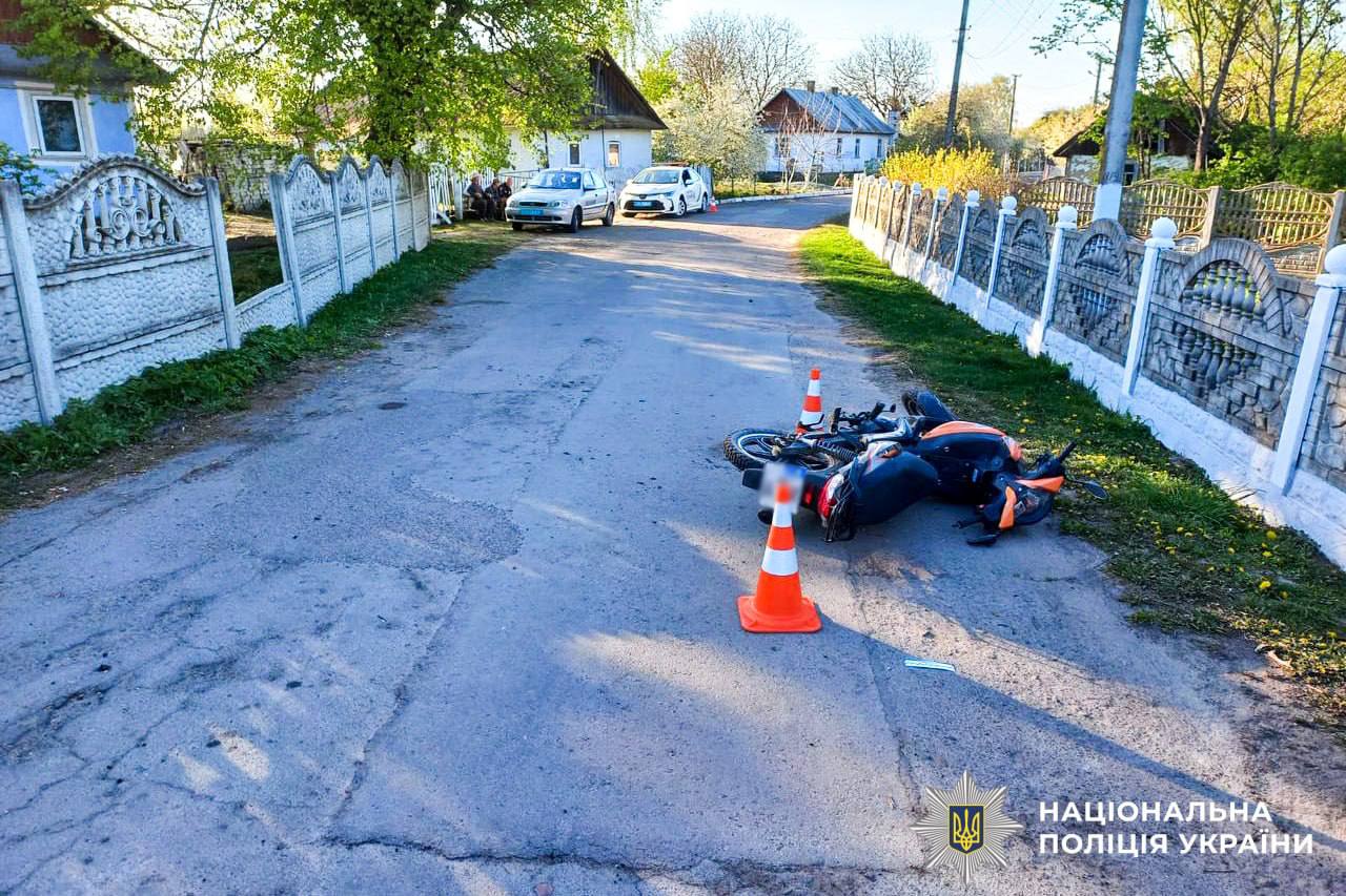 ДТП на Дубенщині: алкоголь і поїздка без шоломів завершилися аварією мотоцикліста та пасажирки