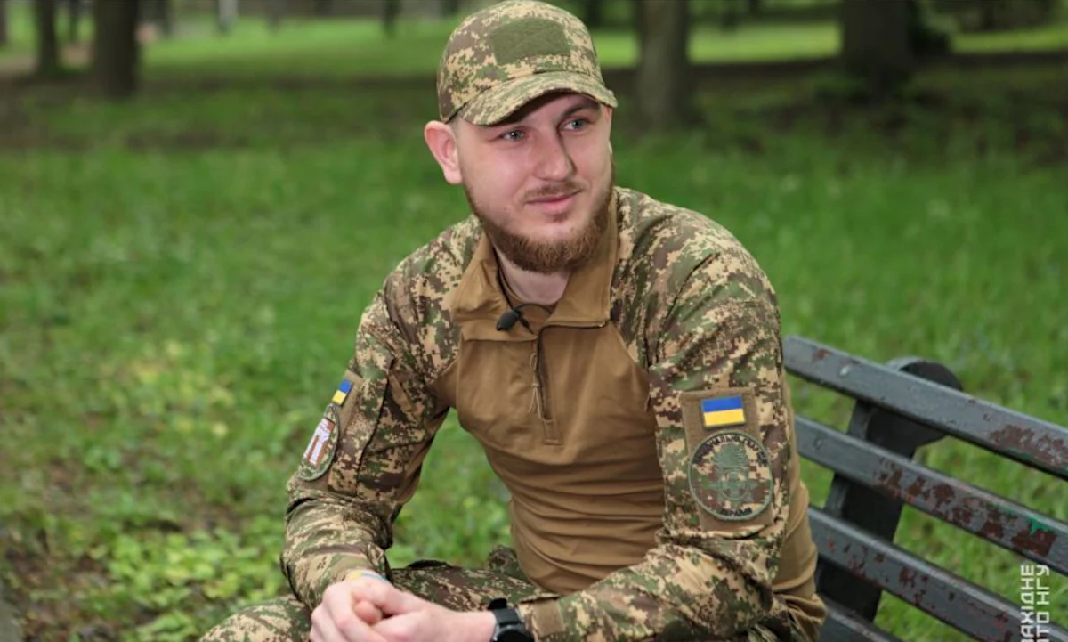 «РЕБ і ікона – це святе». Рівненський гвардієць Дикий розповів про передову і фронтові обереги Рівненський нацгвардієць Дикий.