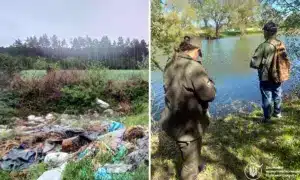 Незаконні сміттєзвалища, миття авто біля річки та пожежа на полігоні: що виявили екологи на Рівненщині