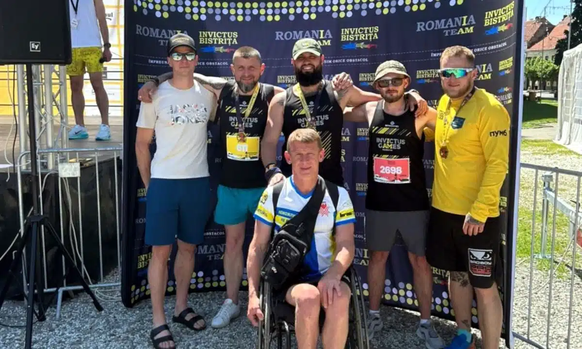 Євген Федосєєнко на напівмарафоні Invictus.