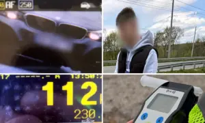 Сів за кермо напідпитку і перевищив швидкість: під Рівним зупинили водія BMW