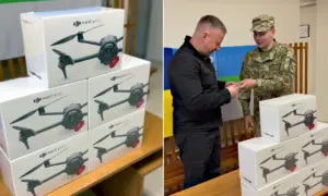 Дрони для фронту: Рівне передало прикордонникам нову техніку