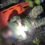 Чоловік на дні кар'єра.
