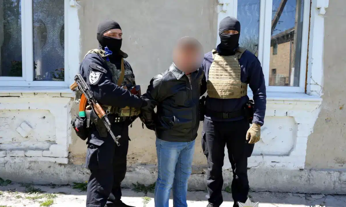 Затримання вбивці.