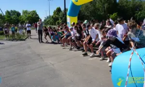 Олімпійський день та День батька: у Здолбунові пройшов благодійний KIDS Забіг