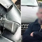 Пістолет і водій.