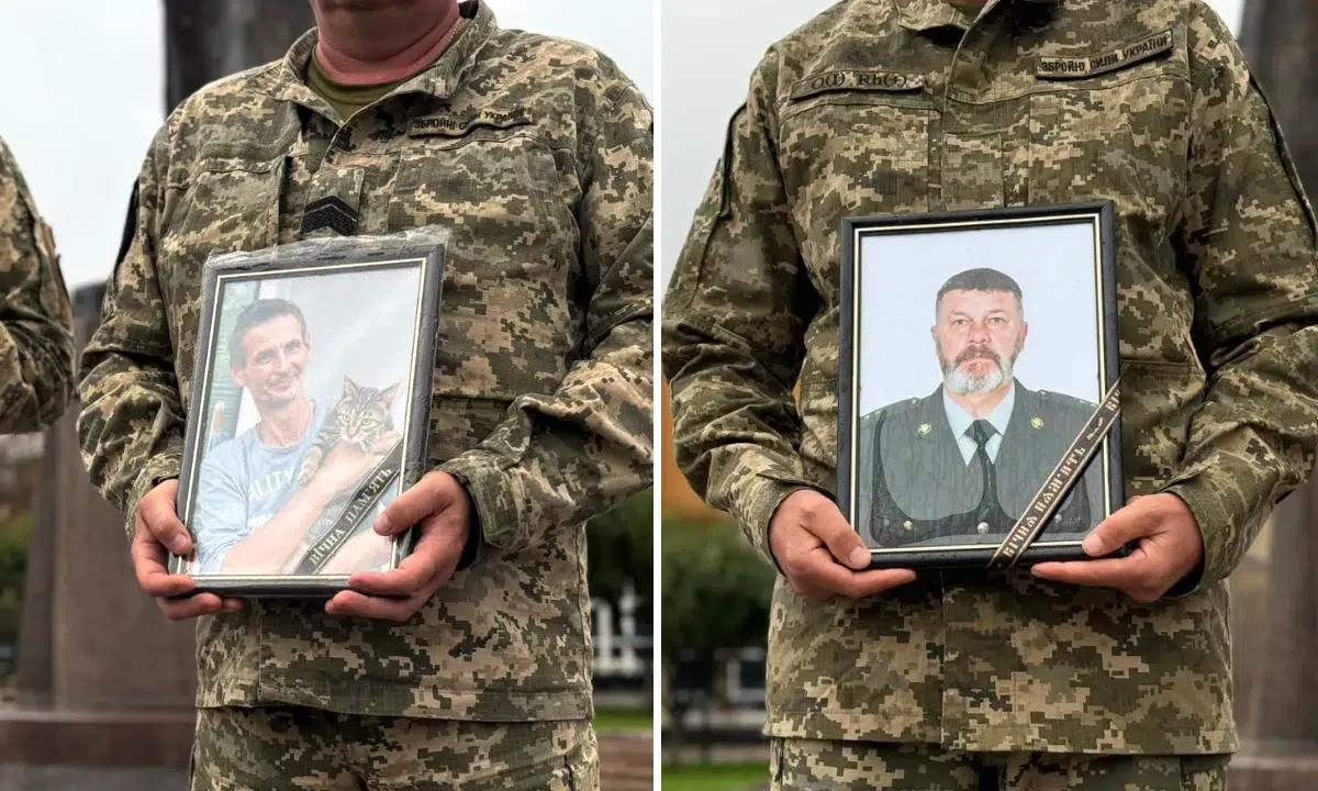 Микола Макаров і Василь Бесарабчик.
