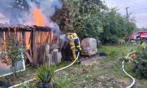 У громаді на Дубенщині сталася пожежа в господарській будівлі