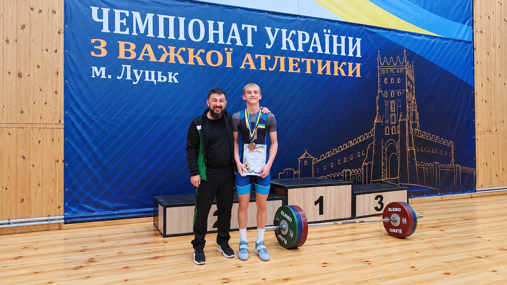 Здолбунівчанин Лукас Расюкевічус виборов бронзу чемпіонату України