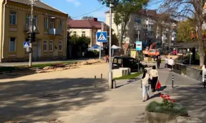 Вулицю Чорновола відкриють для проїзду через декілька днів